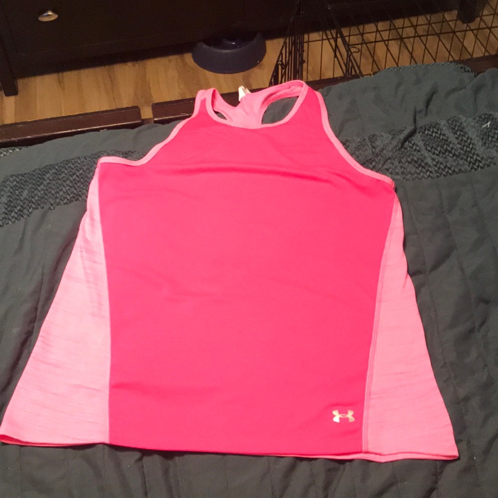 Pink under armor tank